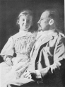 Sienkiewicz z córką.