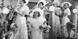 Scena z filmu "Parada rezerwistów" z 1934 r.