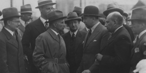 Powrót wiceministra skarbu Adama Koca po wizycie w Wielkiej Brytanii 4.08.1933 r.