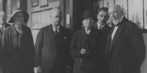 Uroczystość otwarcia Instytutu Radowego im. Marii Skłodowskiej-Curie przy ul. Wawelskiej w Warszawie, 29.05.1932 r.