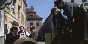 Scena z filmu Jana Kidawy-Błońskiego "Męskie sprawy" z 1988 r.