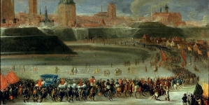 "Wjazd królowej Marii Ludwiki Gonzagi do Gdańska, 11 lutego 1646 " Bartholomausa  Milwitza.