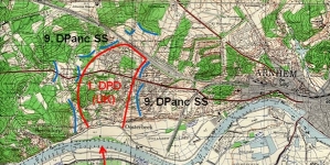 Działania w rejonie Arnhem, Driel 21–26 września 1944 roku.