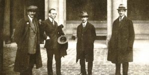 Wacław Borowy podczas pobytu na Sorbonie w 1923 roku.