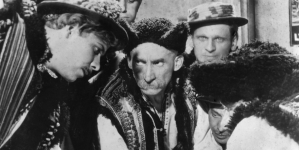 Scena z filmu Jana Nowiny-Przybylskiego "Przybłęda" z 1933 r.
