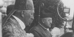Przemówienie biskupa sufragana Antoniego Laubitza podczas Zjazdu Akcji Katolickiej w Gnieźnie w 1935 r.