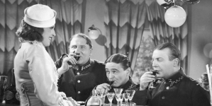 Scena z filmu "Parada rezerwistów" z 1933 r.