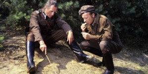 Witold Pyrkosz i Wojciech Pokora w filmie Jerzego Passendorfera "Akcja Brutus" z 1970 roku.