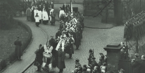 Pogrzeb generała brygady Oswalda Franka w grudniu 1934 r.