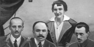 Fotografia grupowa z 1918 roku.