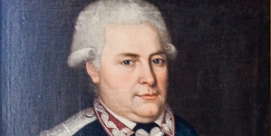 "Portret Jana hrabiego Miera" Eustachego Bielawskiego.
