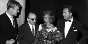 Twórcy na premierze filmu "Krzyżacy" 2.09.1960 r.