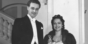 Bal mody zorganizowany przez Związek Autorów Dramatycznych w Hotelu Europejskim w Warszawie 14.01.1939 r.