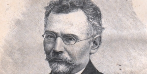 Portret Bolesława Prusa z autografem.