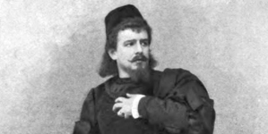 Tenor Jan de Reszke jako Romeo w operze Gounoda "Romeo i Julia", wystawionej w 1888 roku w Palais Garnier.