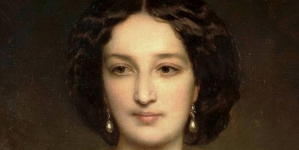 "Portret Katarzyny z Branickich Potockiej" Louisa-Gustave`a Ricarda.