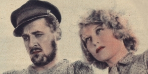 Kazimierz Jenoval i Ina Benita w filmie Jerzego Zarzyckiego i Aleksandra Forda "Ludzie Wisły" z 1938 roku.
