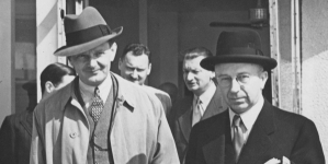 Wyjazd ambasadora RP Edwarda Raczyńskiego i prezesa Adama Koca do Londynu 9.07.1939 r.