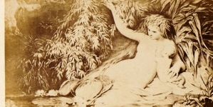 Reprodukcja obrazu "Rybka" Ludwika Kurelli.