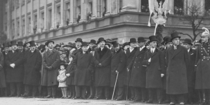 Obchody Święta Niepodległości na placu Saskim w Warszawie 11.11.1926 r.