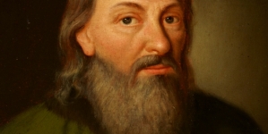 "Portret Stanisława Orzechowskiego h. Oksza (1513-1566), kanonika przemyskiego, pisarza religijno-politycznego" Friedricha Klossa.