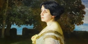 "Portret Heleny Paderewskiej" Charlesa Girona.