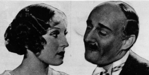 Alma Kar i Wiktor Bagiński w filmie Michała Waszyńskiego "Zabawka" z 1933 roku.