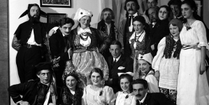 Przedstawienie "Wesele" Stanisława Wyspiańskiego w Teatrze im. Juliusza Słowackiego w Krakowie w listopadzie 1932 roku.