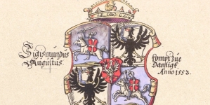 Facsimile z rękopisu Kroniki Pruskiej 1552.