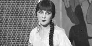 Janina Sokołowska w roli Jolanty w sztuce "Cygańska miłość" w 1926 r.