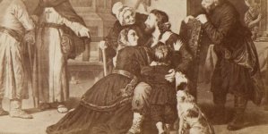 Reprodukcja obrazu "Powrót z Jassyru" Leopolda Loefflera.