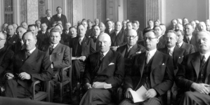 Zjazd delegatów Naczelnej Organizacji Inżynierów RP w Warszawie 11.04.1937 r.