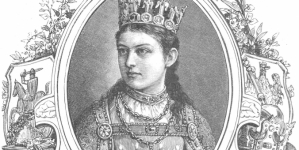 "Królowa Jadwiga"  Ksawerego Pilatiego.