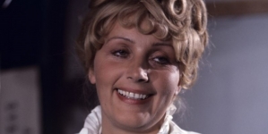 Barbara Bargiełowska w filmie "Obrazki z życia - Aktorka" z 1975 r.