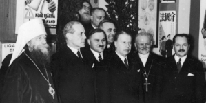 Uroczystość otwarcia Muzeum Antyalkoholowego w Polskim Towarzystwie Walki z Alkoholizmem "Trzeźwość" w Warszawie 25.01.1938 r.