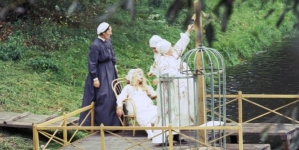 Scena z filmu Janusza Majewskiego "Lokis. Rękopis profesora Witttembacha" z 1970 r.