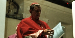 Msza św. z udziałem członków Rady Konferencji Episkopatów Europejskich na Jasnej Górze w październiku 1986 r.