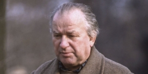 Gustaw Lutkiewicz w filmie "Chrześniak" z 1985 r.
