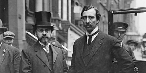 Zygmunt Stojowski i Ernest Schelling w 1917 roku.