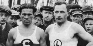 Mistrzostwa Polski w biegu przełajowym mężczyzn w Lublinie 5.06.1936 r.