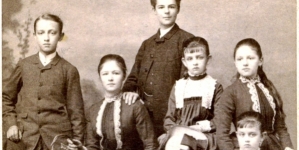 Portret zbiorowy dzieci z rodziny Krasińskich, Potockich, Raczyńskich i Zamoyskich.