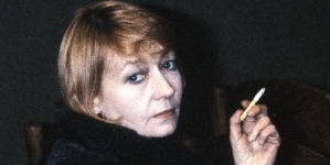 Elżbieta Czyżewska w filmie "Kocham kino" z 1987 r.