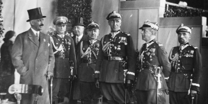 Międzynarodowe Zawody Hippiczne na hipodromie w Łazienkach Królewskich w Warszawie w czerwcu 1933 r.
