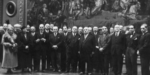 Wycieczka prawników rumuńskich w Krakowie 16.10.1936 r.