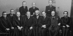 Członkowie Rady Artystycznej Opery Warszawskiej w styczniu 1937 r.