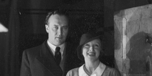 Hanka Ordonówna i Igo Sym w Krakowie w 1936 roku.