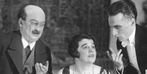 Przedstawienie "Mecenas Bolbec i jego mąż" Georgesa Berra i Louisa Verneuila w Teatrze im. Juliusza Słowackiego w Krakowie w lutym 1927 roku.