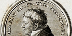 Medal ku czci Józefa Maksymiliana Ossolińskiego.