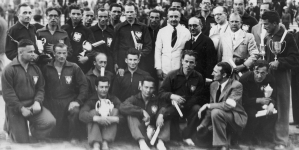 Trójmecz lekkoatletyczny Grecja - Polska - Czechosłowacja w Atenach w maju 1937 r.