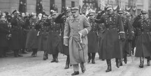 Obchody Święta Niepodległości na placu Marszałka Józefa Piłsudskiego w Warszawie 11.11.1932 r.